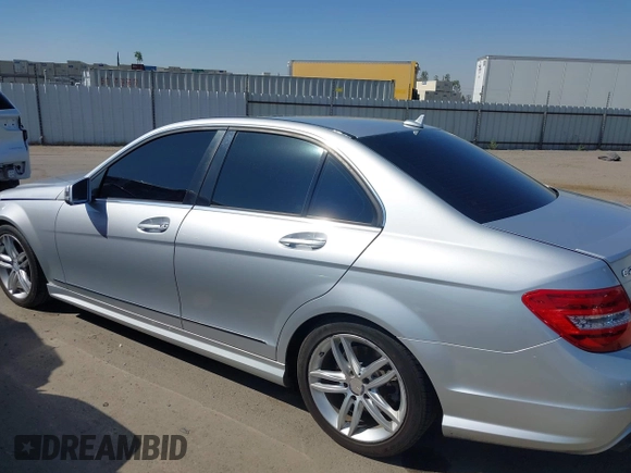 2014 Mercedes-Benz C 250 Sport with VIN WDDGF4HB5EA948430, listed as a IAAI auction lot 42709616 with 104,235 mi miles and . Bid and sale history available at DreamBid. Image 15.