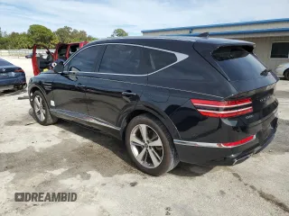 2021 Genesis GV80 with VIN KMUHB4SB1MU062943, listed as a Copart auction lot 82131414 with 36,805 mi miles and Non repairable. Bid and sale history available at DreamBid. Image 2.