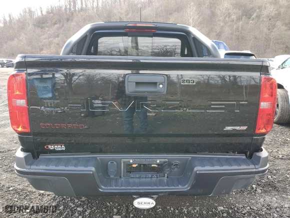 2021 Chevrolet Colorado 4WD ZR2 with VIN 1GCGTEEN5M1182222, listed as a Copart auction lot 52548235 with 41,388 mi miles and Clean Title. Bid and sale history available at carsss.com. Image 6.
