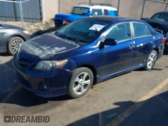 2011 Toyota Corolla L with VIN 2T1BU4EE5BC734666, listed as a IAAI auction lot 41640201 with 205,025 mi miles. Bid and sale history available at carsss.com. Image 17.