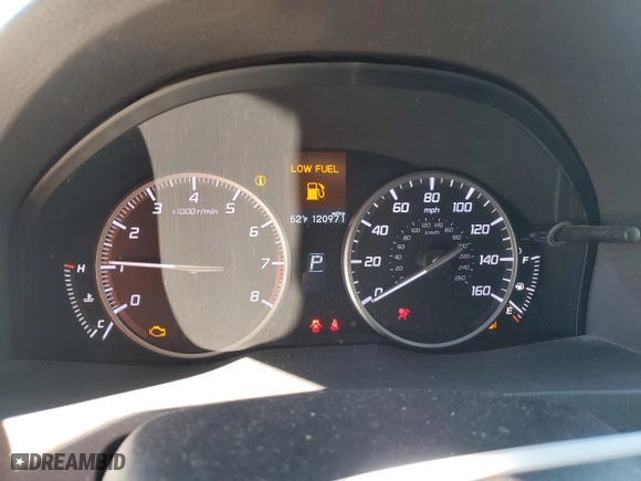 2014 Acura RDX with VIN 5J8TB3H33EL016269, listed as a Copart auction lot 42170635 with 120,971 mi miles and Salvage Title. Bid and sale history available at carsss.com. Image 9.