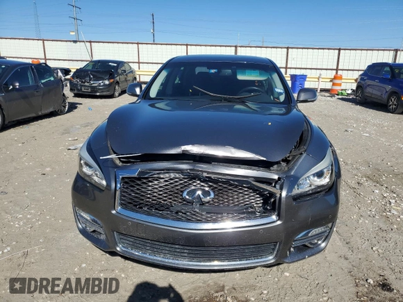 2019 Infiniti Q70 Luxe с VIN JN1BY1PR7KM725623, выставлен на аукционе Copart как лот 80134544 с пробегом 73 621 миль миль и Списание • Salvage title. История ставок и продаж доступна на DreamBid. Изображение 5.