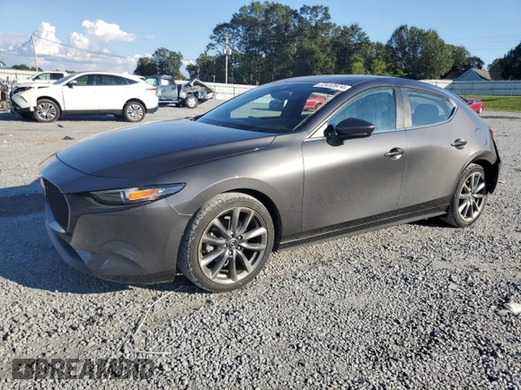 2019 Mazda 3 with VIN JM1BPBJM0K1134358, listed as a Copart auction lot 72412974 with 53,707 mi miles and Salvage title. Bid and sale history available at DreamBid. Image 1.