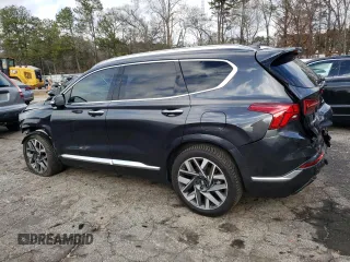 2022 Hyundai Santa Fe Calligraphy with VIN 5NMS54AL7NH411882, listed as a Copart auction lot 85876934 with 52,978 mi miles and Salvage Title. Bid and sale history available at carsss.com. Image 2.