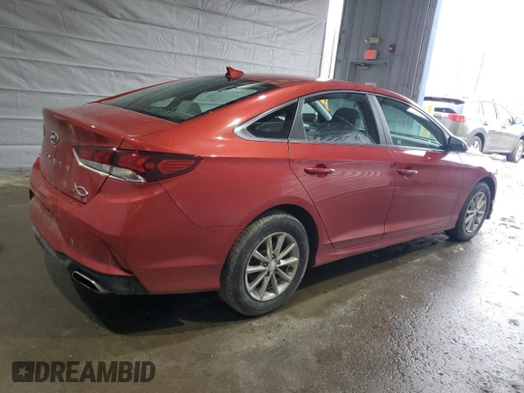 2019 Hyundai Sonata SE with VIN 5NPE24AF1KH745579, listed as a Copart auction lot 47007445 with 48,980 mi miles and Salvage Title. Bid and sale history available at carsss.com. Image 3.