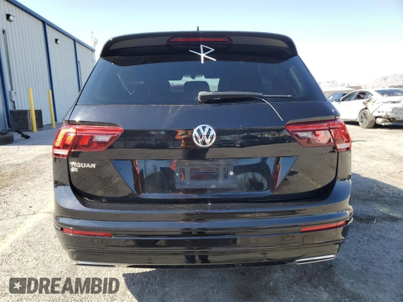 2021 Volkswagen Tiguan SE with VIN 3VV3B7AX6MM152896, listed as a Copart auction lot 58004705 with 62,997 mi miles and Salvage title. Bid and sale history available at DreamBid. Image 6.