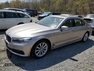 2019 BMW 7 Series 740i xDrive with VIN WBA7E4C50KGV70103, listed as a Copart auction lot 53019885 with 66,862 mi miles and Salvage Title. Bid and sale history available at carsss.com. Image 1.