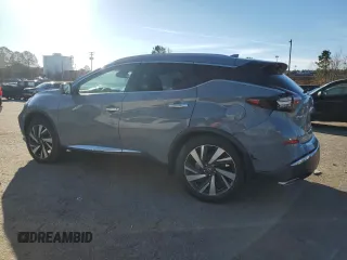 2022 Nissan Murano SL with VIN 5N1AZ2CJ1NC108624, listed as a Copart auction lot 42530305 with 29,733 mi miles and Salvage Title. Bid and sale history available at carsss.com. Image 2.