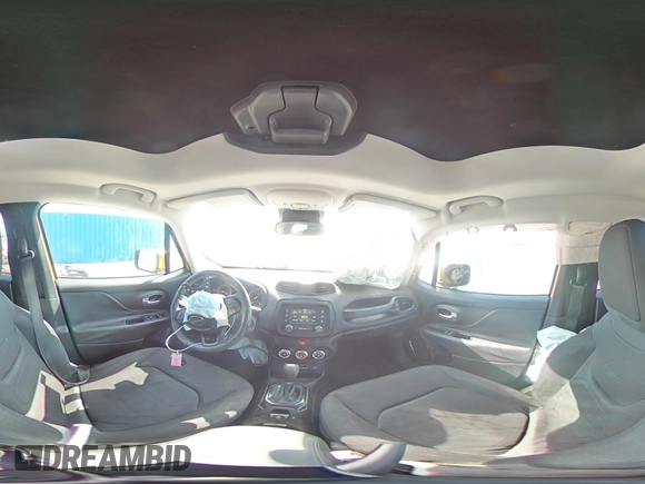 2017 Jeep Renegade Altitude with VIN ZACCJABB5HPF93679, listed as a Copart auction lot 57417255 with 106,098 mi miles and Salvage title. Bid and sale history available at DreamBid. Image 14.
