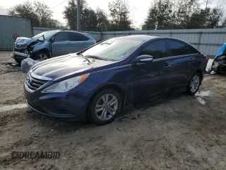 2014 Hyundai Sonata GLS with VIN 5NPEB4AC6EH860818, listed as a Copart auction lot 47444715 with 117,438 mi miles and Non Repairable. Bid and sale history available at carsss.com. Image 1.