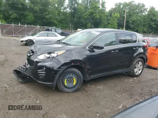2017 Kia Sportage LX z VIN KNDPMCAC7H7114917, wystawiony jako Copart lot #58976635 z przebiegiem 101 218 mil mil oraz Szkoda całkowita • Salvage title. Historia ofert i sprzedaży dostępna na DreamBid. Obrazek 1.
