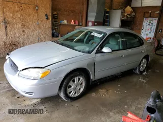 2006 Ford Taurus with VIN 1FAHP56U46A162809, listed as a Copart auction lot 60476125 with 95,542 mi miles and Salvage title. Bid and sale history available at DreamBid. Image 1.