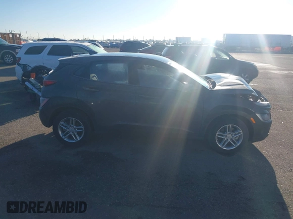 2023 Hyundai Kona SE with VIN KM8K2CAB5PU038729, listed as a IAAI auction lot 40957100 with 28,206 mi miles. Bid and sale history available at carsss.com. Image 13.