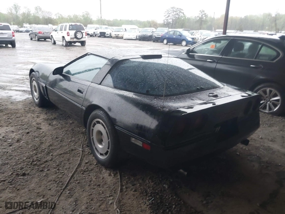 1986 Chevrolet Corvette with VIN 1G1YY0784G5117691, listed as a IAAI auction lot 41977287 with 97,212 mi miles. Bid and sale history available at carsss.com. Image 3.