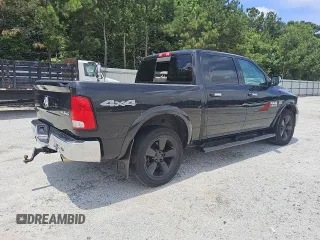 2018 Ram 1500 Harvest with VIN 1C6RR7LT4JS160004, listed as a Copart auction lot 60531315 with 170,435 mi miles and Clean title. Bid and sale history available at DreamBid. Image 3.