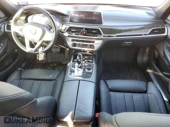 2016 BMW 7 Series 740i with VIN WBA7E2C58GG548314, listed as a Copart auction lot 72876922 with 74,981 mi miles. Bid and sale history available at carsss.com. Image 8.