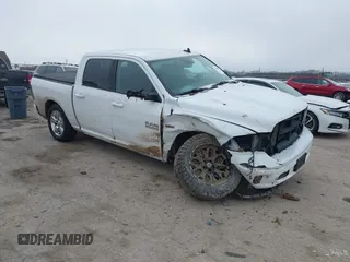 2018 Ram 1500 Big Horn with VIN 3C6RR7LT5JG135653, listed as a IAAI auction lot 41626601 with 91,267 mi miles. Bid and sale history available at carsss.com. Image 1.