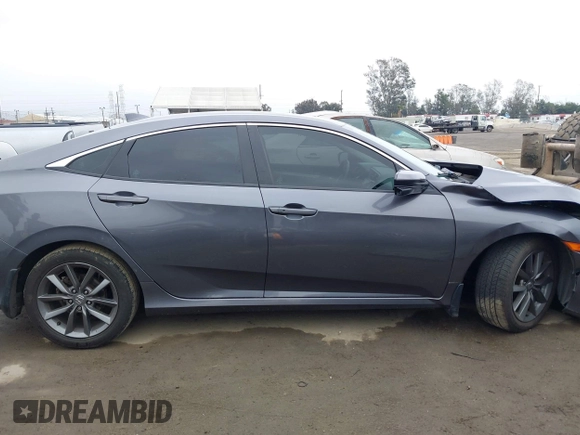 2019 Honda Civic Sedan EX with VIN 19XFC1F38KE201910, listed as a IAAI auction lot 41892284 with 319,049 mi miles. Bid and sale history available at carsss.com. Image 14.