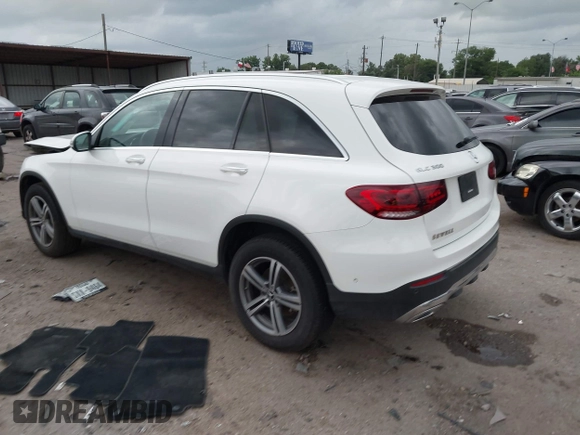2022 Mercedes-Benz GLC 300 with VIN W1N0G8DB6NG056621, listed as a IAAI auction lot 42160415 with 68,854 mi miles and . Bid and sale history available at DreamBid. Image 3.