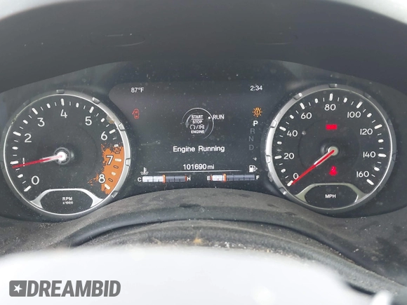 2016 Jeep Renegade Limited with VIN ZACCJBDT4GPD35969, listed as a IAAI auction lot 42472057 with 101,690 mi miles and . Bid and sale history available at DreamBid. Image 7.