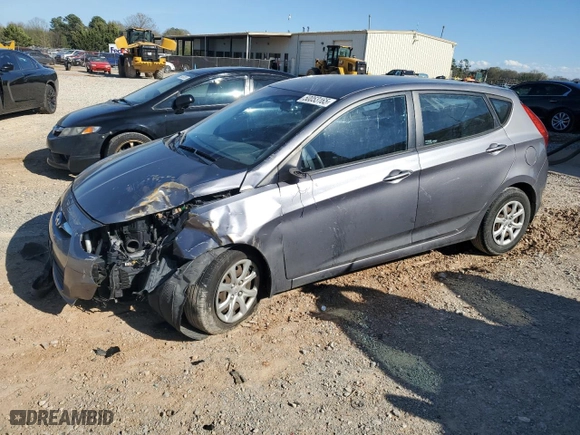 2014 Hyundai Accent GS with VIN KMHCT5AE8EU169416, listed as a Copart auction lot 50053165 with 172,739 mi miles and Salvage Title. Bid and sale history available at carsss.com. Image 1.