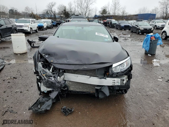 2017 Honda Civic Sedan EX with VIN 2HGFC2F75HH542043, listed as a Copart auction lot 50417125 with 57,246 mi miles and Salvage Title. Bid and sale history available at carsss.com. Image 5.