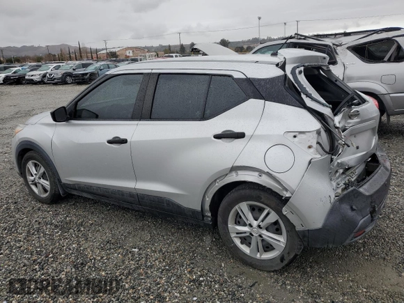 2020 Nissan Kicks S with VIN 3N1CP5BV6LL518848, listed as a Copart auction lot 42243195 with 56,749 mi miles and Salvage Title. Bid and sale history available at DreamBid. Image 2.