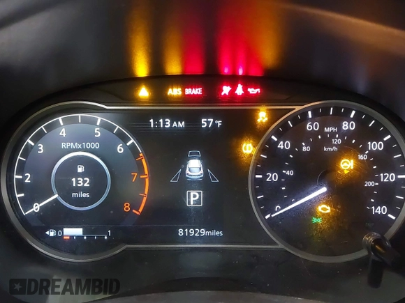 2019 Nissan Kicks S with VIN 3N1CP5CU4KL523051, listed as a IAAI auction lot 41842022 with 81,929 mi miles and . Bid and sale history available at carsss.com. Image 7.