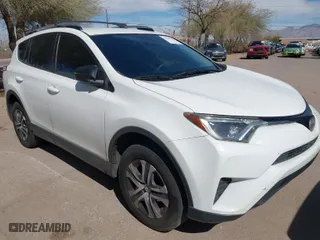 2017 Toyota RAV4 LE with VIN JTMZFREV0HJ116626, listed as a IAAI auction lot 41809294 with 110,114 mi miles. Bid and sale history available at carsss.com. Image 1.