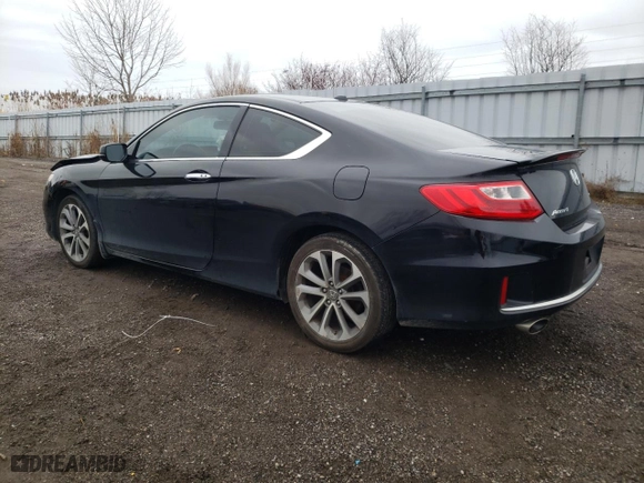 2014 Honda Accord Coupe EX-L with VIN 1HGCT2B87EA800056, listed as a Copart auction lot 79012363 with 180,852 mi miles and Salvage Title. Bid and sale history available at carsss.com. Image 2.