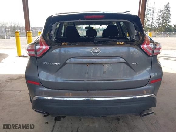 2017 Nissan Murano SL with VIN 5N1AZ2MH6HN201434, listed as a IAAI auction lot 41739603 with 135,873 mi miles. Bid and sale history available at carsss.com. Image 16.