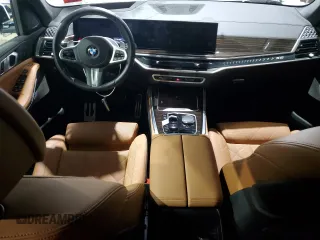 2024 BMW X5 xDrive40i with VIN 5UX23EU03R9V09854, listed as a Copart auction lot 44907595 with 21,147 mi miles and Salvage Title. Bid and sale history available at carsss.com. Image 8.