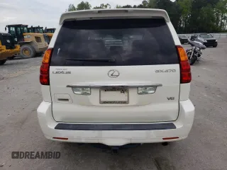 2005 Lexus GX 470 z VIN JTJBT20X650093619, wystawiony jako Copart lot #53279875 z przebiegiem 358 513 mil mil oraz Czysty tytuł • Clean title. Historia ofert i sprzedaży dostępna na DreamBid. Obrazek 6.