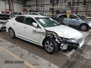 2015 Kia Optima z VIN KNAGM4AD8F5078935, wystawiony jako IAAI lot #41905758 z przebiegiem 126 644 mil mil oraz . Historia ofert i sprzedaży dostępna na DreamBid. Obrazek 1.