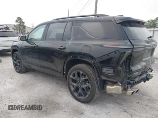 2024 Chevrolet Traverse AWD RS with VIN 1GNEVLKSXRJ154463, listed as a IAAI auction lot 41929879 with 6,684 mi miles. Bid and sale history available at carsss.com. Image 3.