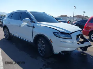 2021 Lincoln Nautilus Reserve with VIN 2LMPJ8KP2MBL02091, listed as a IAAI auction lot 41482953 with 32,548 mi miles and . Bid and sale history available at DreamBid. Image 1.