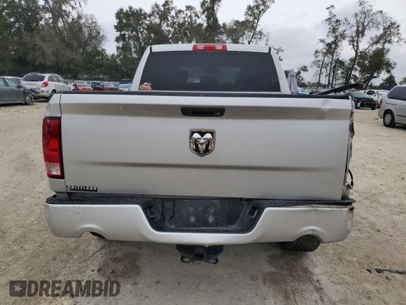 2014 Ram 1500 Express with VIN 1C6RR6KT5ES172261, listed as a Copart auction lot 45782225 with 146,894 mi miles and Salvage Title. Bid and sale history available at carsss.com. Image 6.