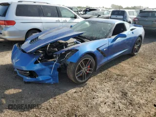 2016 Chevrolet Corvette Z51 3LT with VIN 1G1YM2D74G5120271, listed as a Copart auction lot 67596254 with 0 mi miles and Salvage Title. Bid and sale history available at carsss.com. Image 1.