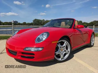 2006 Porsche 911 Carrera S with VIN WP0CB29996S768707, listed as a Copart auction lot 53760725 with 43,202 mi miles and Salvage Title. Bid and sale history available at carsss.com. Image 2.