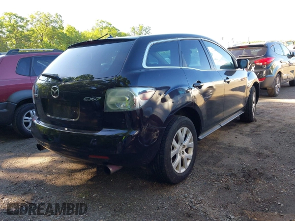 2008 Mazda CX-7 Sport with VIN JM3ER293880181808, listed as a IAAI auction lot 42210027 with 163,767 mi miles. Bid and sale history available at carsss.com. Image 4.