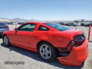 2014 Ford Mustang V6 with VIN 1ZVBP8AM1E5327826, listed as a Copart auction lot 57093825 with 158,268 mi miles and Salvage title. Bid and sale history available at DreamBid. Image 2.