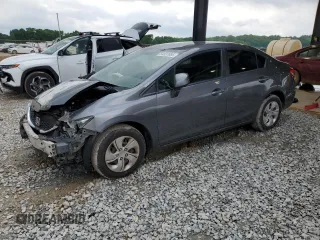2013 Honda Civic LX with VIN 19XFB2F56DE280653, listed as a Copart auction lot 54537685 with 159,961 mi miles and Salvage title. Bid and sale history available at DreamBid. Image 1.