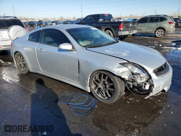 2006 Infiniti G35 Coupe with VIN JNKCV54E16M714947, listed as a Copart auction lot 42036175 with 149,538 mi miles and Salvage Title. Bid and sale history available at carsss.com. Image 4.