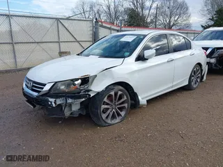 2014 Honda Accord Sedan Sport with VIN 1HGCR2F58EA140981, listed as a IAAI auction lot 41475377 with 108,892 mi miles. Bid and sale history available at carsss.com. Image 18.