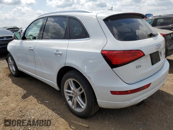 2017 Audi Q5 Premium Plus with VIN WA1L2AFP3HA027064, listed as a Copart auction lot 60634905 with 80,751 mi miles and Salvage title. Bid and sale history available at DreamBid. Image 2.