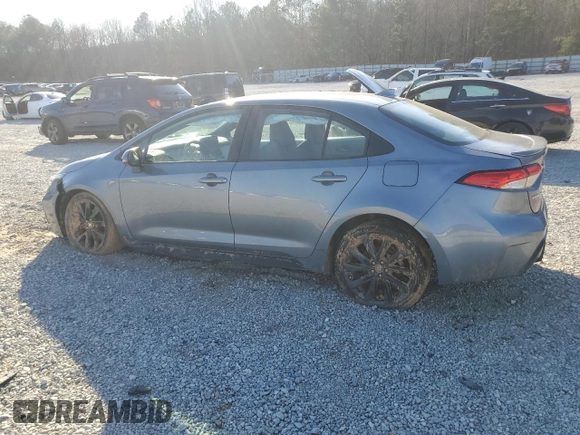 2024 Toyota Corolla SE with VIN 5YFS4MCE7RP183721, listed as a Copart auction lot 45526915 with 48,335 mi miles and Salvage Title. Bid and sale history available at DreamBid. Image 2.