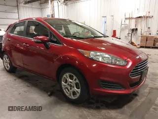 2016 Ford Fiesta SE with VIN 3FADP4EJ4GM114764, listed as a IAAI auction lot 40164385 with 144,336 mi miles. Bid and sale history available at carsss.com. Image 1.