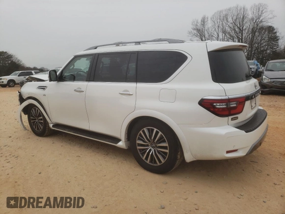 2022 Nissan Armada SL with VIN JN8AY2BB3N9812729, listed as a Copart auction lot 89192285 with 66,915 mi miles and Salvage Title. Bid and sale history available at carsss.com. Image 2.
