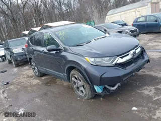 2019 Honda CR-V EX-L with VIN 2HKRW2H82KH665774, listed as a IAAI auction lot 41287840 with 33,099 mi miles. Bid and sale history available at carsss.com. Image 1.