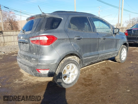2020 Ford EcoSport SE with VIN MAJ6S3GL7LC324691, listed as a IAAI auction lot 41539218 with 138,895 mi miles and . Bid and sale history available at DreamBid. Image 4.